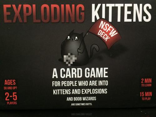 Exploding Kittens (version NSFW ou version normale) au choix