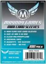 Sleeves Mayday «mini-euro» 45mm X 68mm – Paquet de 100