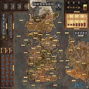 A Game of Thrones: The Board Game – Mother of Dragons Deluxe Gamemat