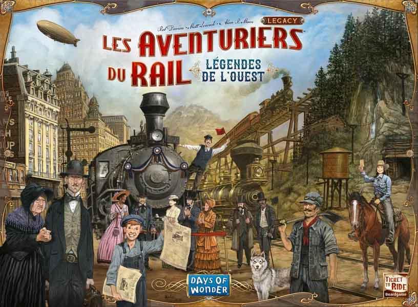 Les Aventuriers du Rail Legacy: Légendes de l’Ouest