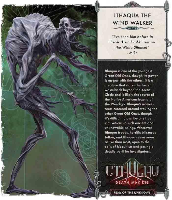 Cthulhu: Death May Die – Fear of the Unknown: Ithaqua the Wind-Walker