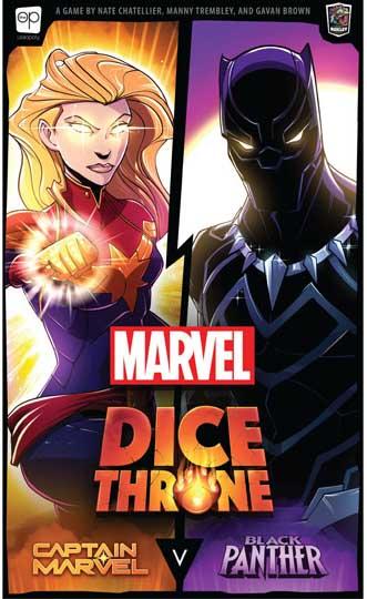Marvel Dice Throne – 2-Hero Box (Captain Marvel, Black Panther)