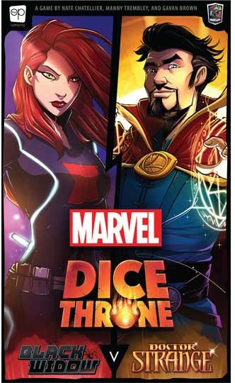 Marvel Dice Throne – 2-Hero Box (Black Widow, Doctor Strange)