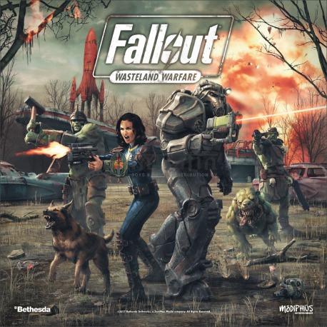 Fallout: Wasteland Warfare – 2 Players Starter Set (+ Bonus :Alien Zetan)