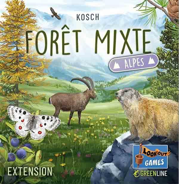 Forêt Mixe: extension Alpes