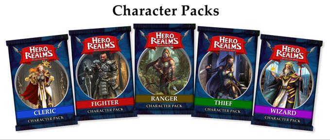 Hero Realms: Character Packs – (Combo 5 packs)