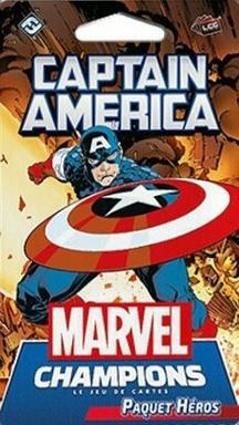 Marvel Champions : Le Jeu De Cartes – Captain America (VF ou VA)