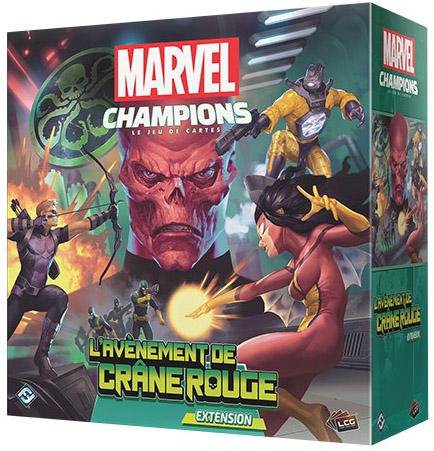 Marvel Champions: Le Jeu De Cartes: L’Avènement de Crâne Rouge(VF)