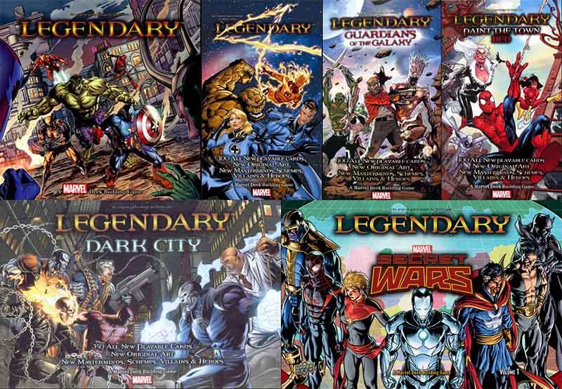 Marvel Legendary – Base & Expansions