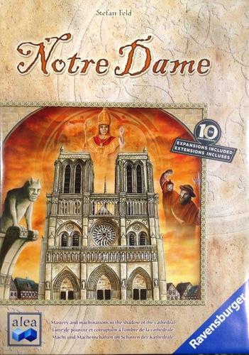 Notre Dame 10th anniversary (Multilingue) (+ Castle of Burgundy exp: Trade Routes)