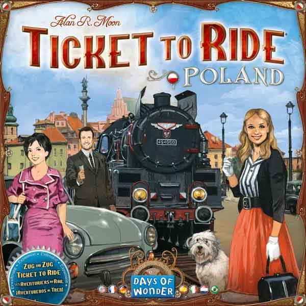 Les Aventuriers du Rails: Pologne (multilingue)