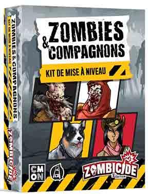Zombicide 2e Édition: Kit de mise à jour zombies/compagnons
