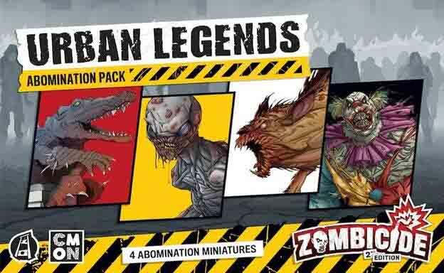 Zombicide – 2eme édition: Urban Legends Abomination Pack (VF)